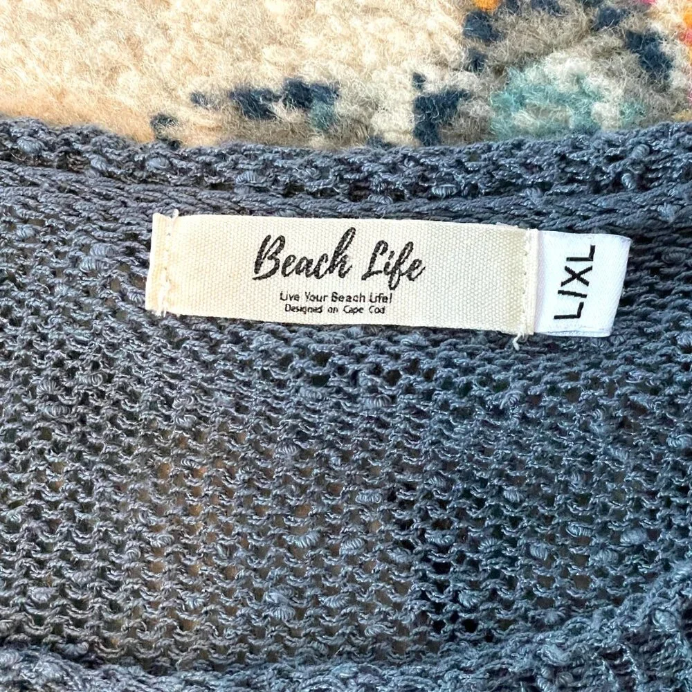 Saltwater Heals Everything Lightweight Sweater-L/XL - Picture 4 of 6